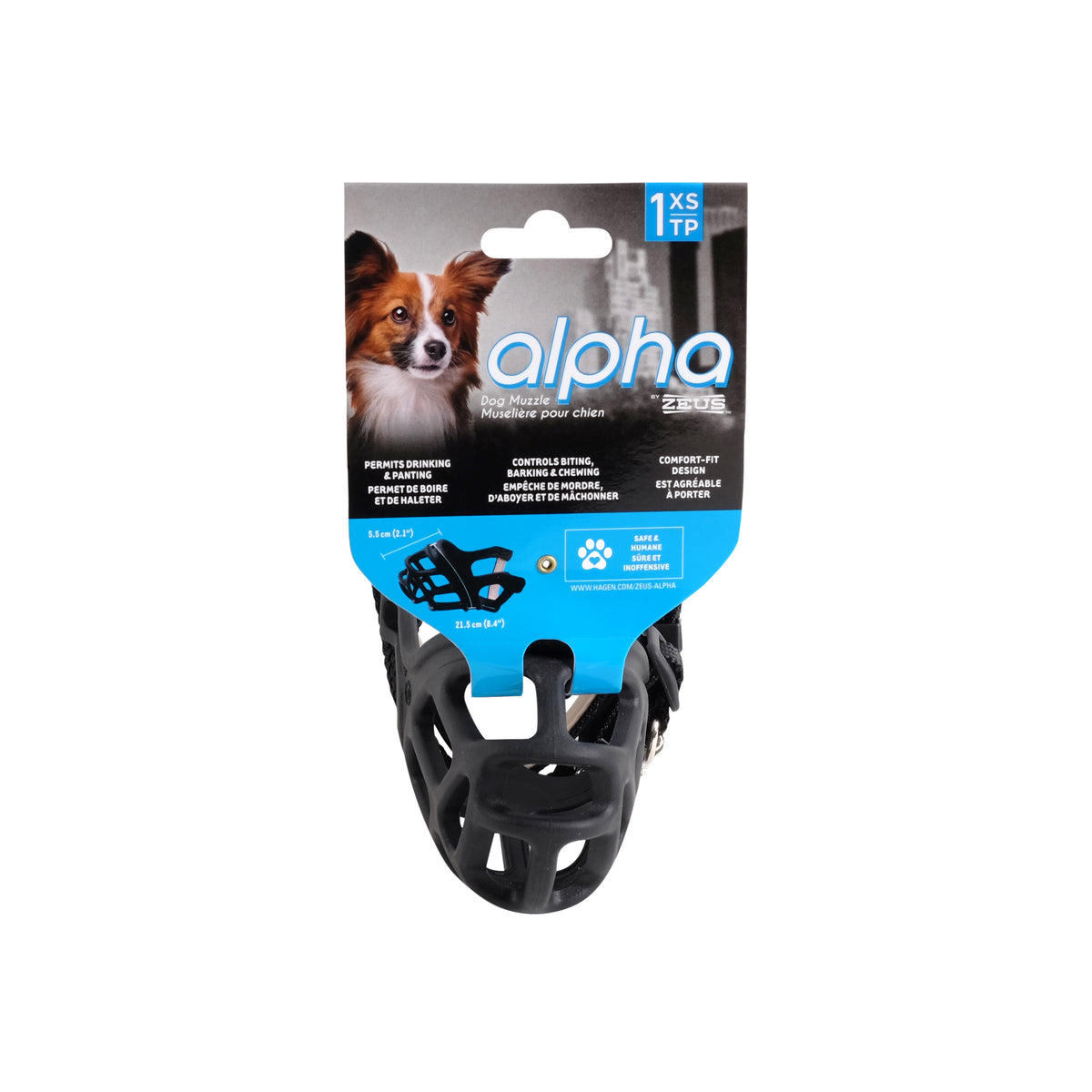 Alpha by Zeus Dog Muzzle – G&E Pharmacy
