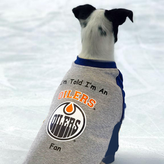 NHL Edmonton Oilers Dog Jersey Edmonton, Dog Apparel