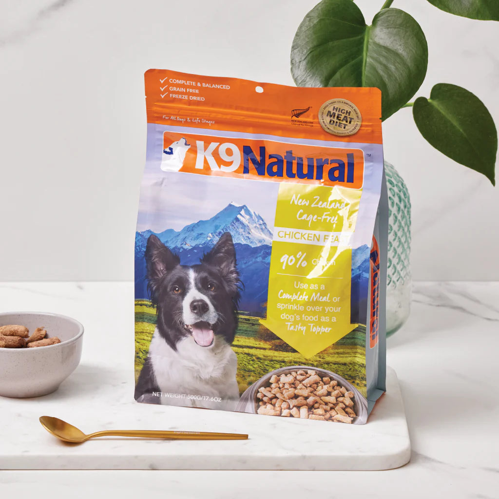 K9Natural Chicken Feast Freeze Dried Dog Food 500g – G&E Pharmacy