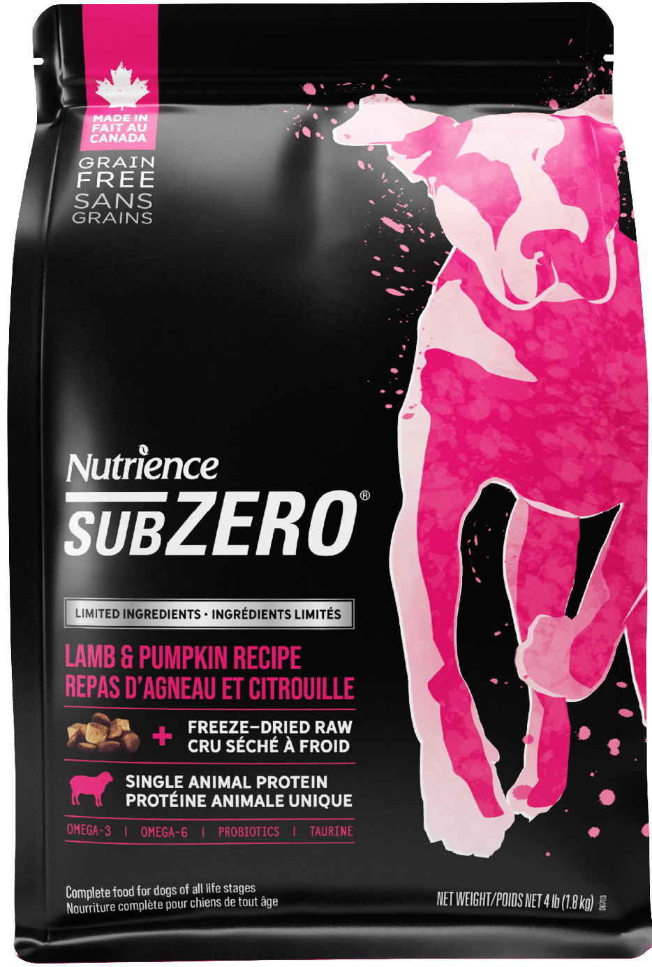 Nutrience subzero puppy food best sale