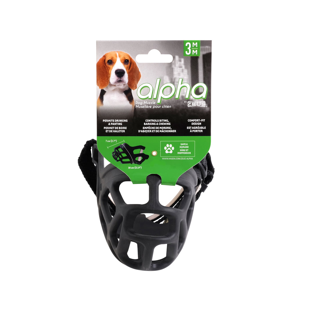 Alpha by Zeus Dog Muzzle – G&E Pharmacy