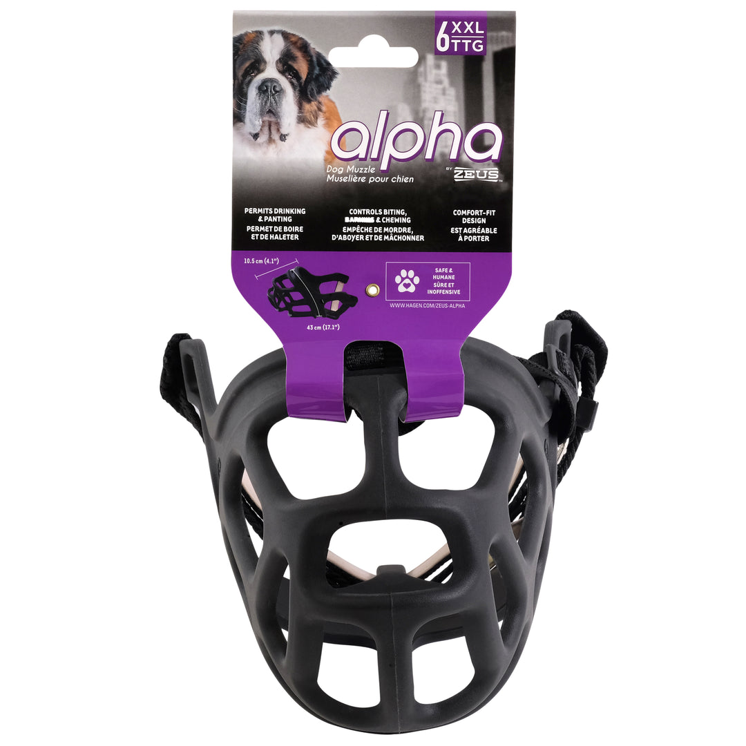 Alpha by Zeus Dog Muzzle – G&E Pharmacy