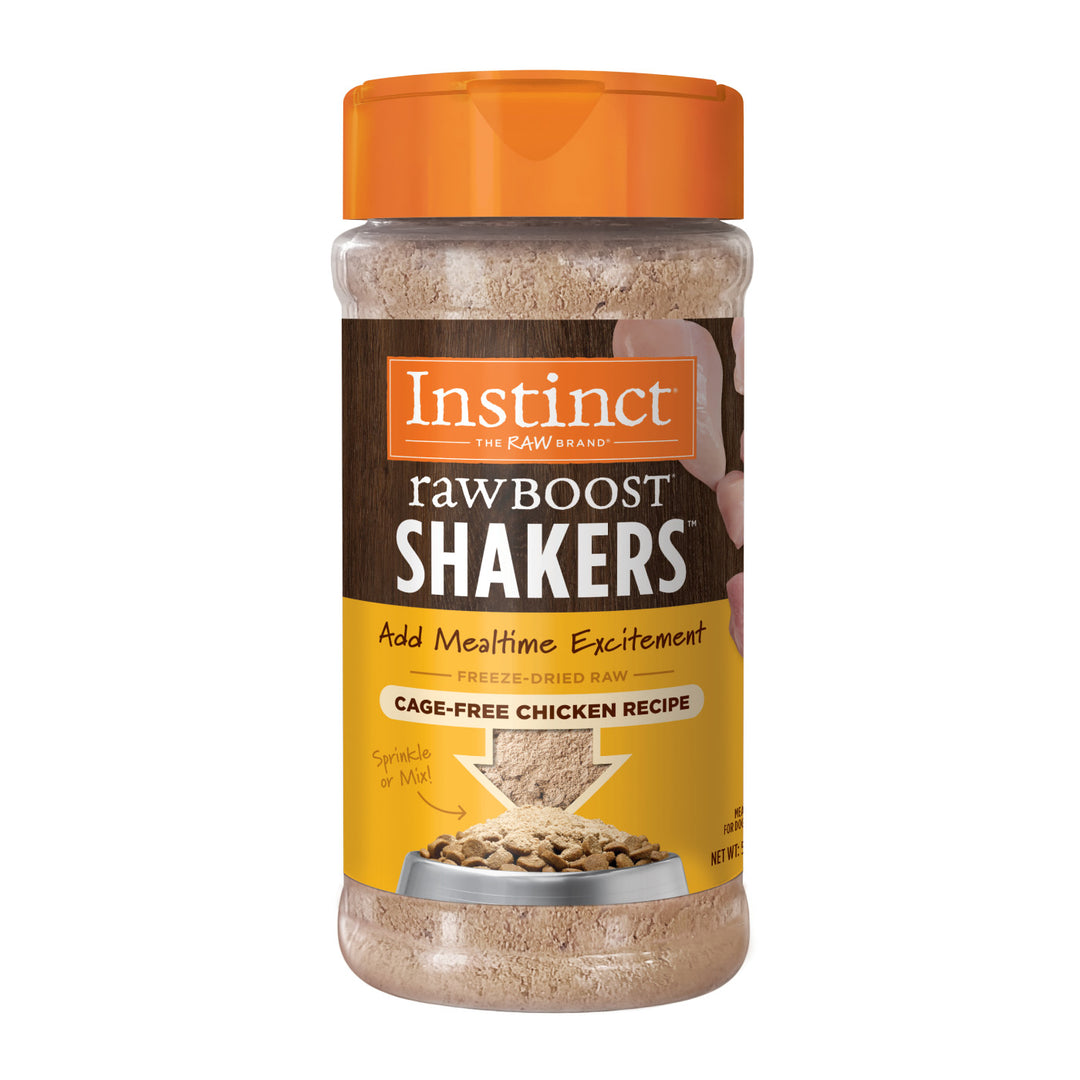 INSTINCT DOG FOOD RAW BOOST SHAKERS CAGE FREE CHICKEN RECIPE G E Pharmacy