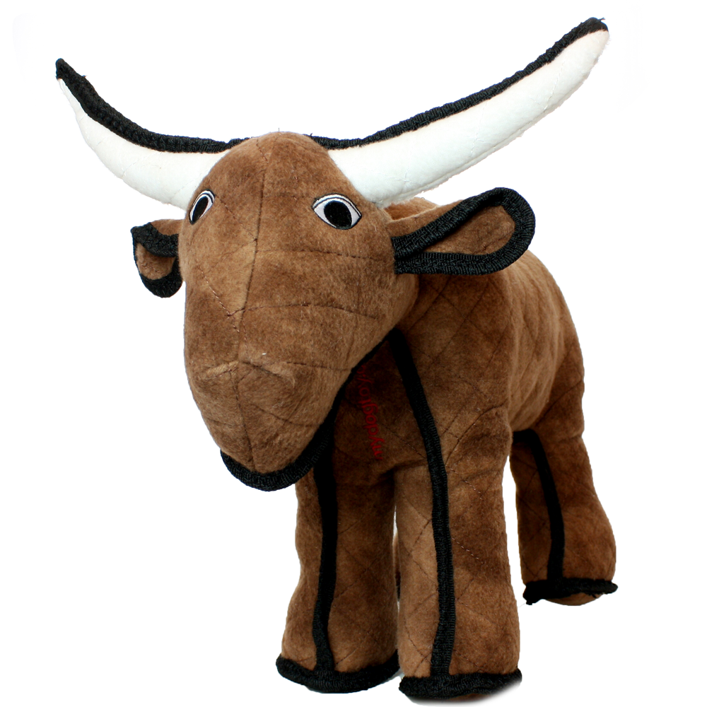 Tuffy Bevo the Bull - World's Tuffest Soft Dog Toy – G&E Pharmacy