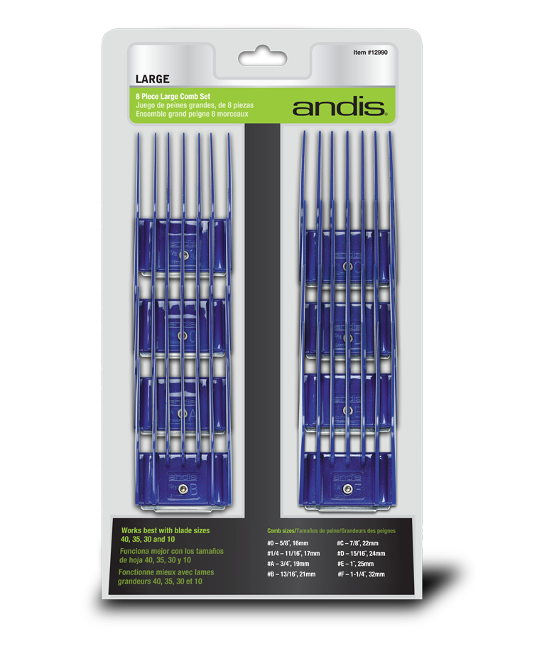 Andis clipper comb set hotsell