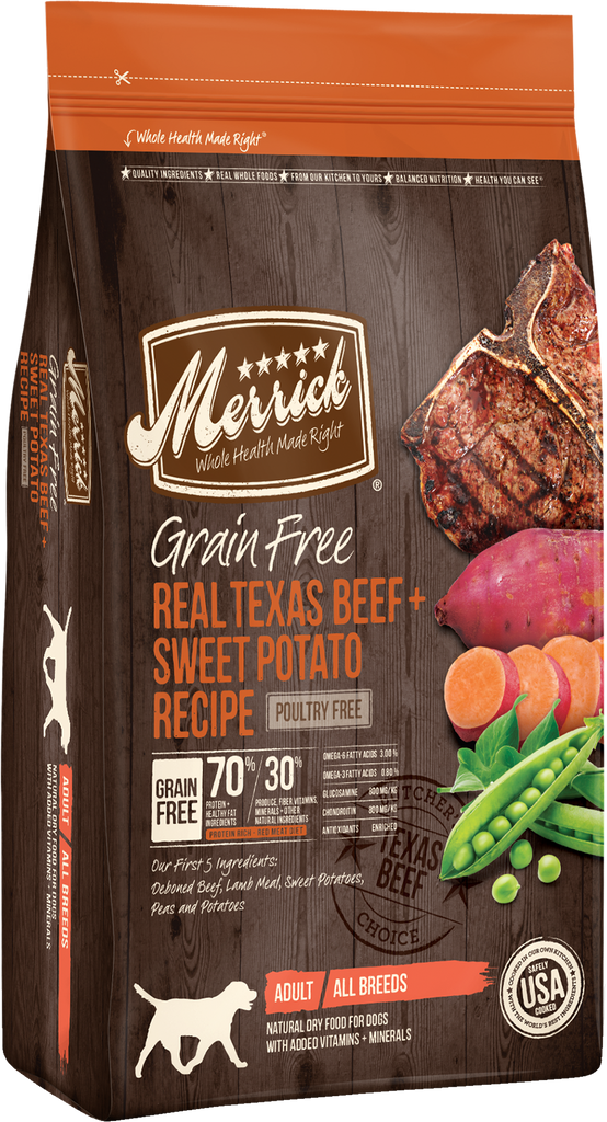 Merrick beef best sale and sweet potato