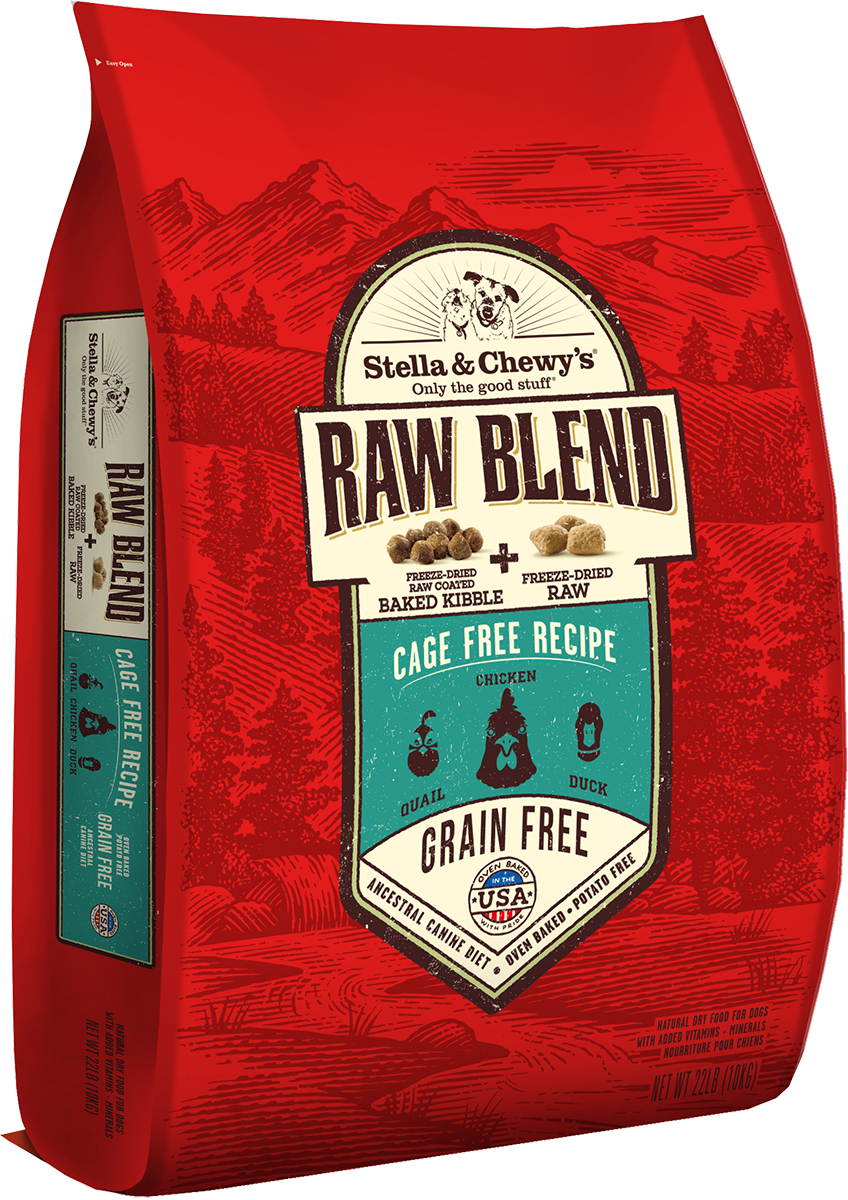 Cage Free Stella And Chewy Raw Blend Kibble Stella Chewy's Cage
