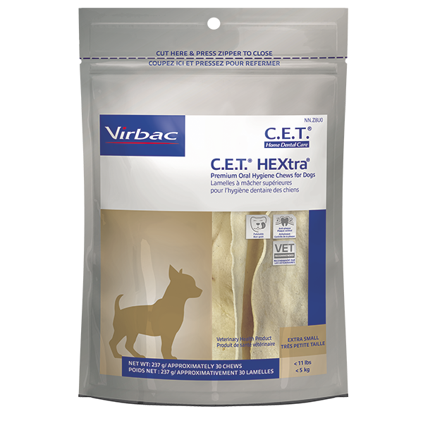 Virbac HEXtra Premium Dental Dog Chews – G&E Pharmacy