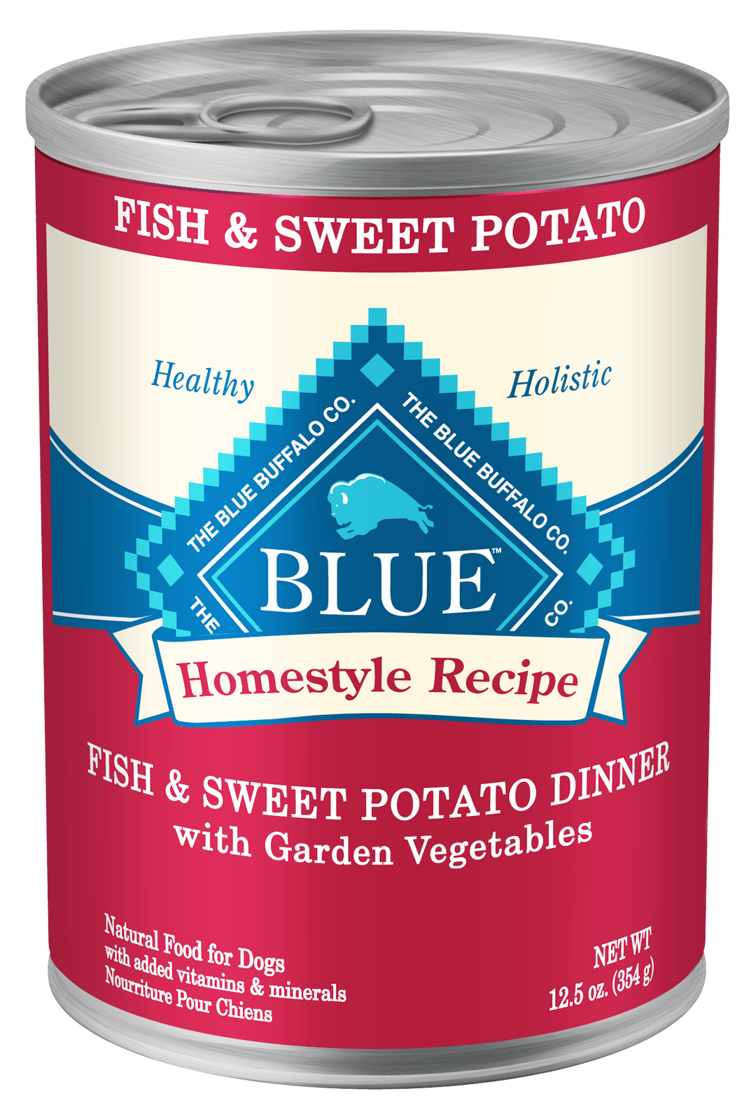 Blue Buffalo Homestyle Fish Sweet Potato Dinner Dog Wet Food