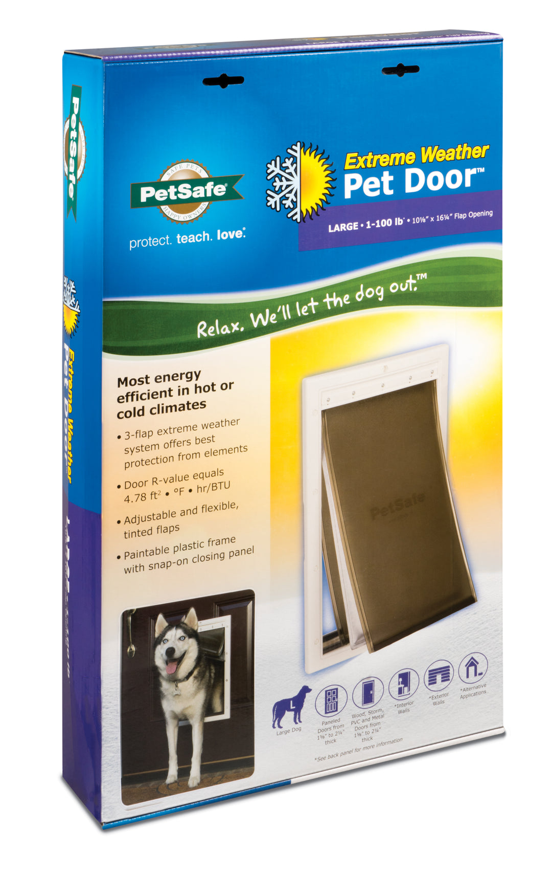 Dog door extreme weather hotsell