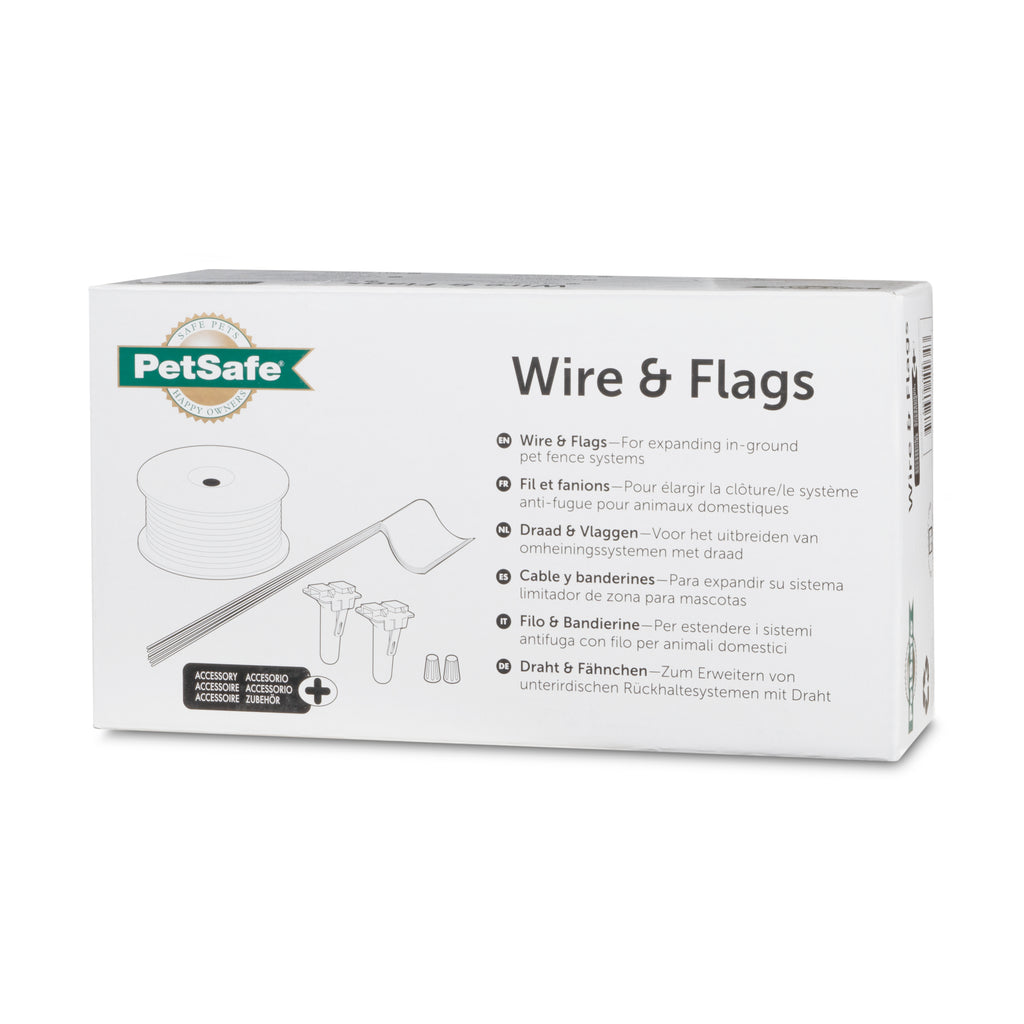 Petsafe wire 2025 and flags