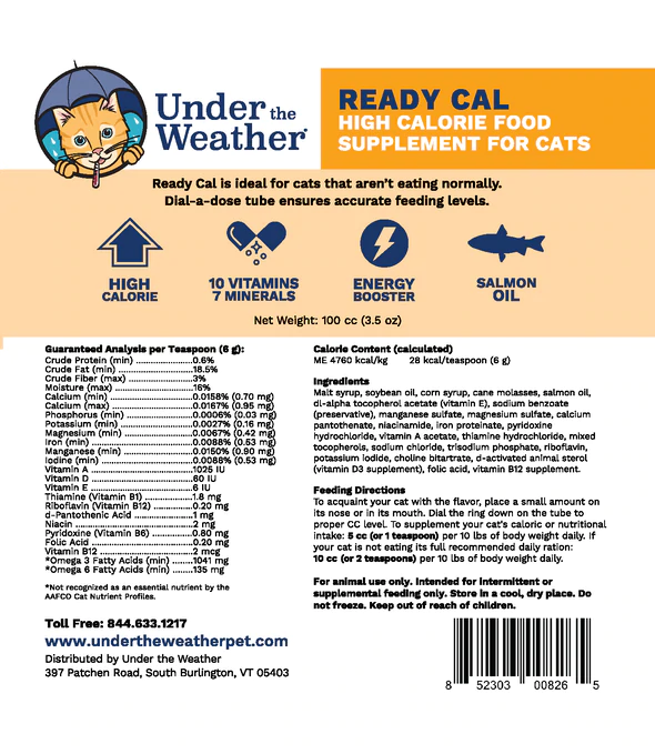 High calorie cat food supplement shop
