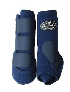 4 Bottes De Sport Cheval Professional's Choice VenTech Elite, Roses, Taille Petite