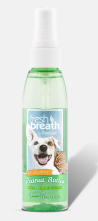 Tropiclean Fresh Breath Oral Care Spray With Peanut Butter Flavoring F G E Pharmacy